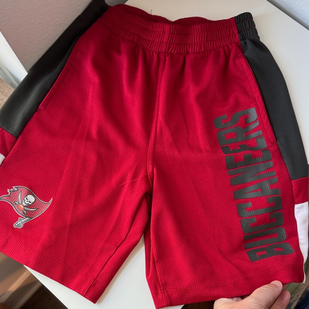 Tampa Bay Buccaneers Red Athletic Shorts